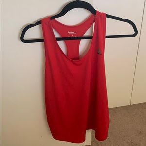 Red Reebok tank